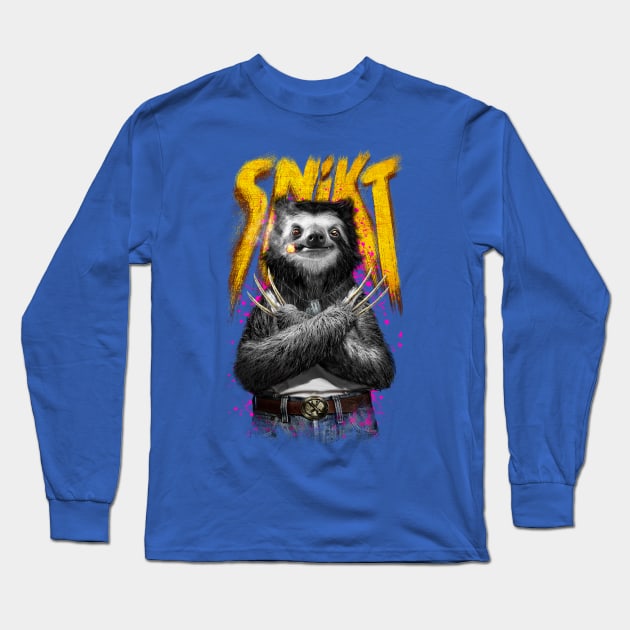 Slothverine - Perezno Long Sleeve T-Shirt by KKTEE